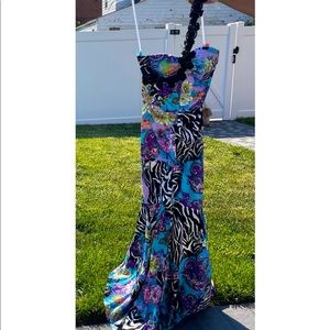 Lovely multi pattern dress😍 for any occasion